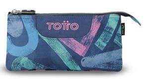 PORTATOT TOTTO MULTIÚS TABLERO ROOMIN BLAU/ROSA/VERD 1 CREMALLERA 3 COMPARTIMENTS | 7704682064178 | TOTAC52ECO012-2526Z-0LG | Llibreria La Gralla | Llibreria online de Granollers