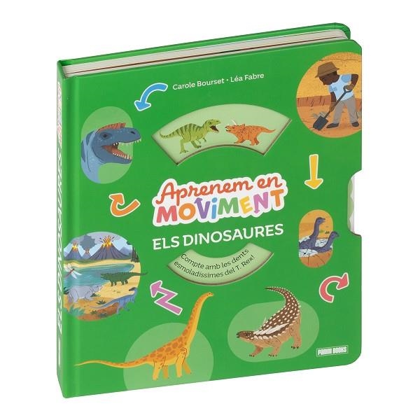 APRENEM EN MOVIMENT, ELS DINOSAURES | 9788410518704 | BOURSET, CAROLE | Llibreria La Gralla | Librería online de Granollers