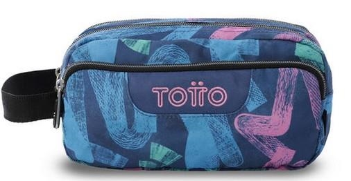 PORTATOT TOTTO MULTIUS AGAPEC ROOMIN BLAU I ROSA 3 CREMALLERES 3 COMPARTIMENTS | 7704682063980 | TOTAC52ECO009-2526Z-0LG | Llibreria La Gralla | Llibreria online de Granollers