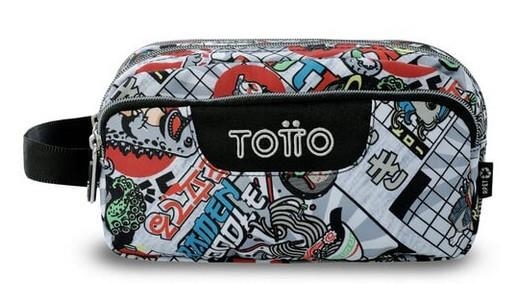 PORTATOT TOTTO MULTIUS AGAPEC RAMEN GRIS 3 CREMALLERES 3 COMPARTIMENTS | 7704682063966 | TOTAC52ECO009-2526Z-0G8 | Llibreria La Gralla | Librería online de Granollers
