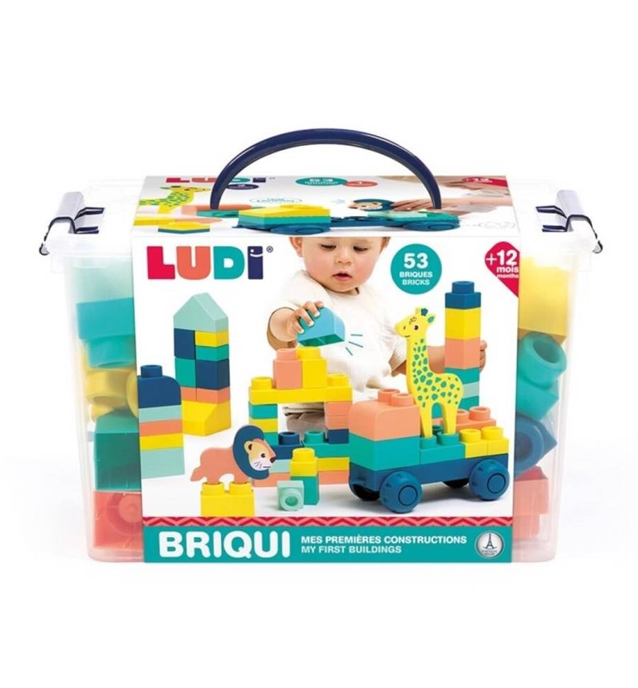 LUDI BRIQUI. LES MEVES PRIMERES CONSTRUCCIONES | 3550833300831 | LUDI | Llibreria La Gralla | Librería online de Granollers