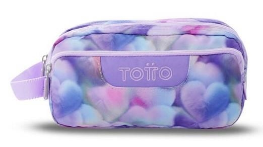 PORTATOT TOTTO MULTIUS AGAPEC KORY CORS LILA/ROSA 3 CREMALLERES 3 COMPARTIMENTS | 7704682064055 | TOTAC52ECO009-2526Z-4MM | Llibreria La Gralla | Librería online de Granollers