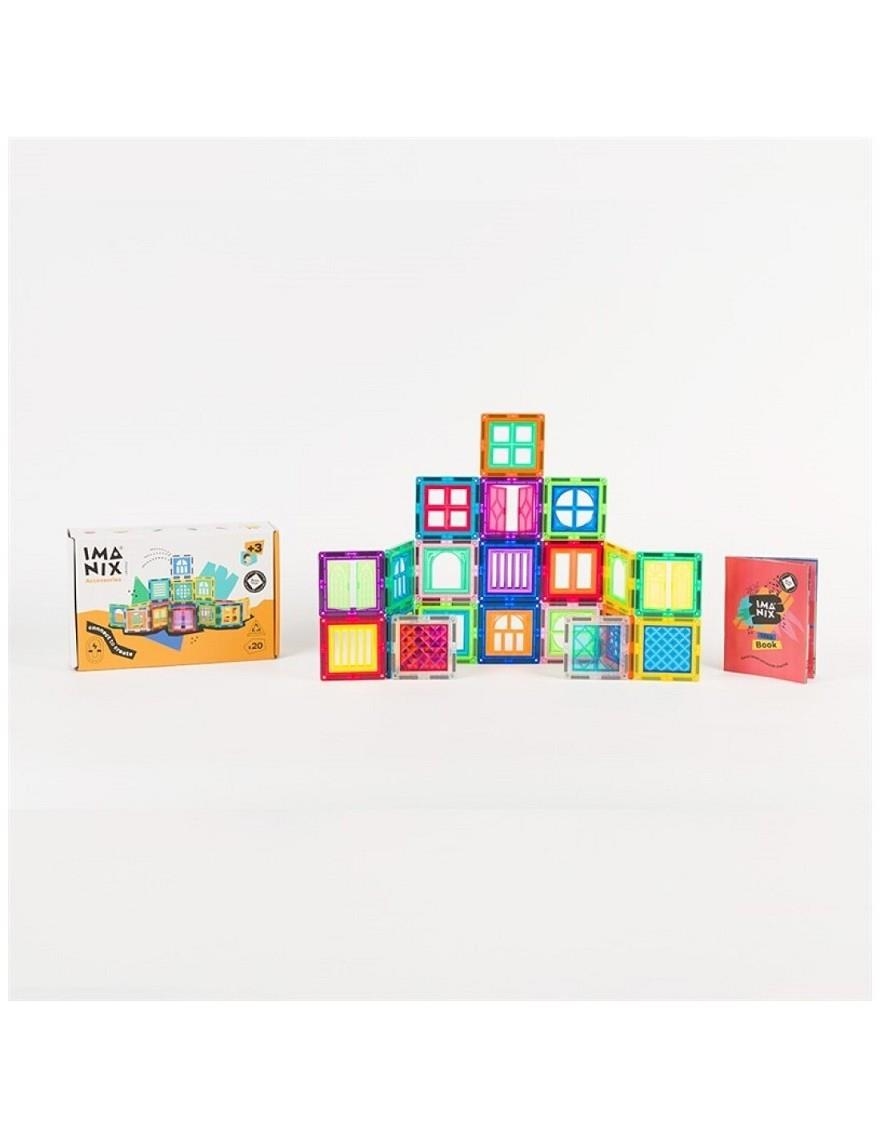 IMANIX COMPLEMENTS. FINESTRES COOL (40 PECES) | 7804681190219 | BRAINTOYS | Llibreria La Gralla | Librería online de Granollers