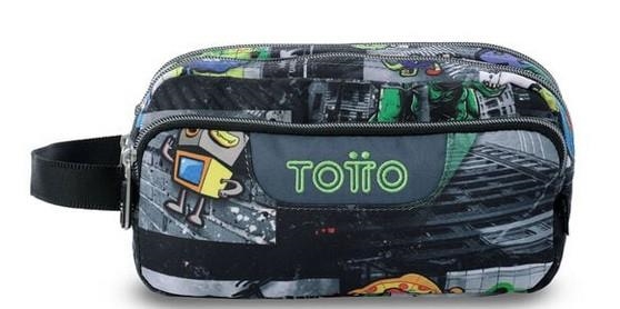 PORTATOT TOTTO MULTIUS AGAPEC ROLLY GRIS 3 CREMALLERES 3 COMPARTIMENTS | 7704682063997 | TOTAC52ECO009-2526Z-2EC | Llibreria La Gralla | Llibreria online de Granollers