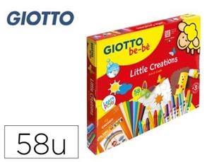 SET LITTLE CREATIONS GIOTTO BE-BE 58 PECES | 8000825050831 | F479100 | Llibreria La Gralla | Librería online de Granollers