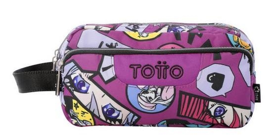 PORTATOT TOTTO MULTIUS AGAPEC KITSUNE ROSA 3 CREMALLERES 3 COMPARTIMENTS | 7704758117548 | TOTAC52ECO009-2516Z-1KC | Llibreria La Gralla | Llibreria online de Granollers