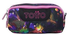 PORTATOT TOTTO MULTIUS SOBRE FLOWER GALAXY LILA 2 CREMALLERES 2 COMPARTIMENTS | 7704758117418 | TOTAC52ECO003-2516Z-5Q5 | Llibreria La Gralla | Llibreria online de Granollers