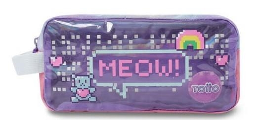 PORTATOT TOTTO KIDS MULTIUS ANDY CAT LILA/ROSA GAT | 7704682090337 | TOTAJ52ANC001-2526-5QFL | Llibreria La Gralla | Llibreria online de Granollers