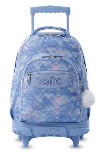 MOTXILLA DE RODES TOTTO MORRAL RUE BOMPER RENGLONES NACAR LILA | 7704682072258 | TOTMA03ECO006-2526P-8UY | Llibreria La Gralla | Librería online de Granollers