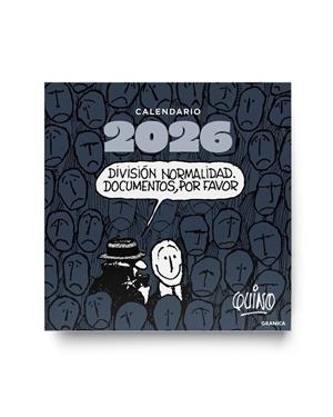 QUINO 2026, CALENDARIO DE PARED | 9786316693266 | QUINO | Llibreria La Gralla | Librería online de Granollers