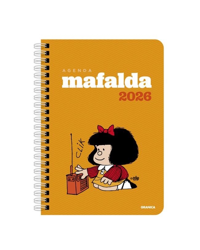 MAFALDA 2026, ANILLADA MÓDULOS NARANJA | 9786316693136 | QUINO | Llibreria La Gralla | Librería online de Granollers