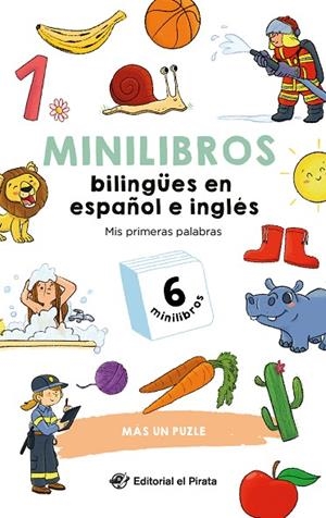 MINILIBROS BILINGÜES EN ESPAÑOL E INGLÉS - MIS PRIMERAS PALABRAS | 9788419898579 | VVAA | Llibreria La Gralla | Llibreria online de Granollers