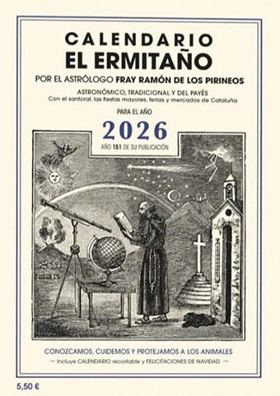 CALENDARIO EL ERMITAÑO 2026 | 9788412798593 | AA.VV. | Llibreria La Gralla | Llibreria online de Granollers