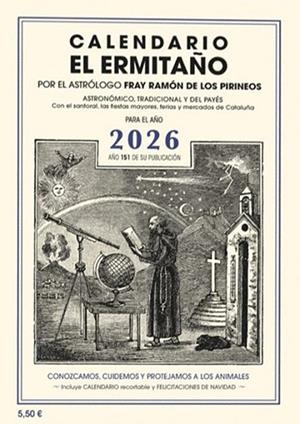 CALENDARIO EL ERMITAÑO 2026 | 9788412798593 | AA.VV. | Llibreria La Gralla | Llibreria online de Granollers