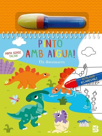 PINTO AMB AIGUA-ELS DINOSAURES | 9789403242866 | BALLON | Llibreria La Gralla | Llibreria online de Granollers