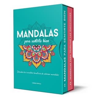 ESTUCHE  MANDALAS PARA SENTIRTE BIEN + MANDALAS PARA TRABAJAR TUS EMOCIONES | 9788448045289 | AA. VV. | Llibreria La Gralla | Librería online de Granollers