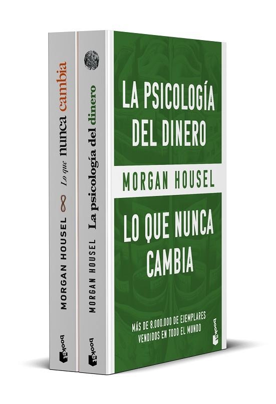 PACK LA PSICOLOGÍA DEL DINERO + LO QUE NUNCA CAMBIA (BOLSILLO) | 9788408310280 | HOUSEL, MORGAN | Llibreria La Gralla | Llibreria online de Granollers