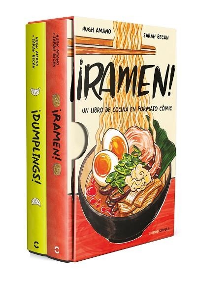 ESTUCHE ¡RAMEN! + ¡DUMPLINGS! EDICIÓN TAPA BLANDA | 9788448045302 | AMANO Y SARAH BECAN, HUGH | Llibreria La Gralla | Librería online de Granollers