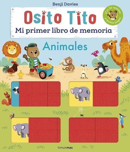OSITO TITO. MI PRIMER LIBRO DE MEMORIA. ANIMALES | 9788408249702 | DAVIES, BENJI | Llibreria La Gralla | Llibreria online de Granollers