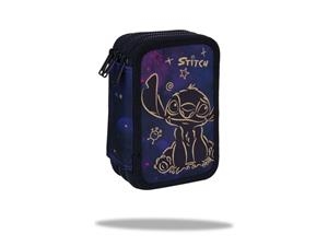 PLUMIER 3 PISOS AMB CONTINGUT COOLPACK STITCH GOLD | 5903686396618 | F067948 | Llibreria La Gralla | Llibreria online de Granollers