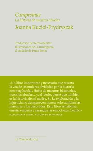 CAMPESINAS. LA HISTORIA DE NUESTRAS ABUELAS | 9788412941159 | KUCIEL-FRYDRYSZAK, JOANNA | Llibreria La Gralla | Librería online de Granollers