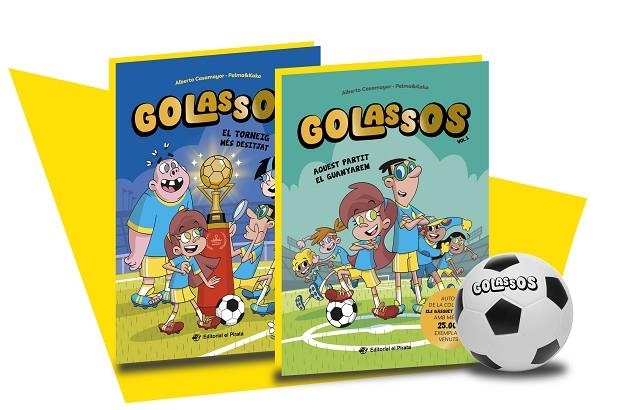 ESTOIG GOLASSOS: 2 LLIBRES + PILOTA | 9788419912510 | CASAMAYOR, ALBERTO | Llibreria La Gralla | Llibreria online de Granollers