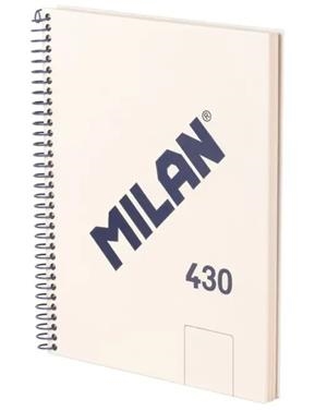 LLIBRETA A5 MILAN 430 LLISA 80 F 95GR BEIGE | 8411574110361 | 57151E80BG | Llibreria La Gralla | Librería online de Granollers