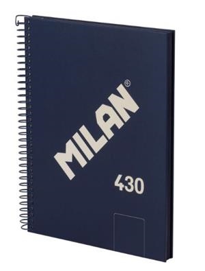 LLIBRETA A5 MILAN 430 LLISA 80 F 95GR BLAU | 8411574110347 | 57151E80B | Llibreria La Gralla | Librería online de Granollers