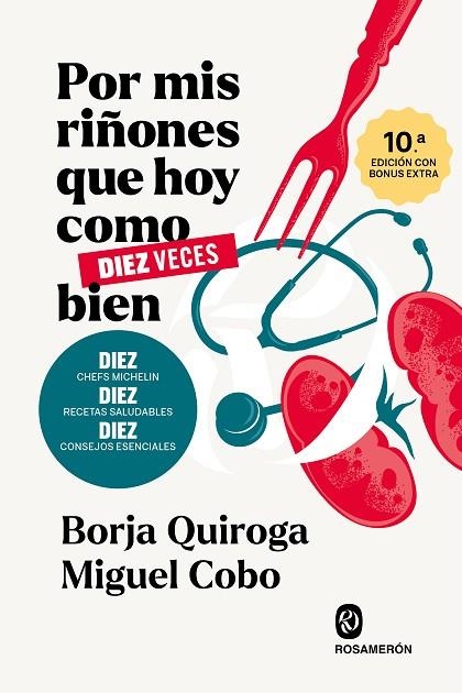 POR MIS RIÑONES QUE HOY COMO DIEZ VECES BIEN | 9791399075700 | QUIROGA, BORJA ;  COBO, MIGUEL | Llibreria La Gralla | Llibreria online de Granollers