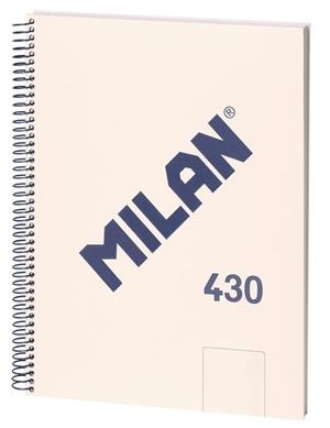 LLIBRETA MILAN 430 LLISA A4 80 F 95 GR BEIGE | 8411574110262 | 57141E80BG | Llibreria La Gralla | Librería online de Granollers