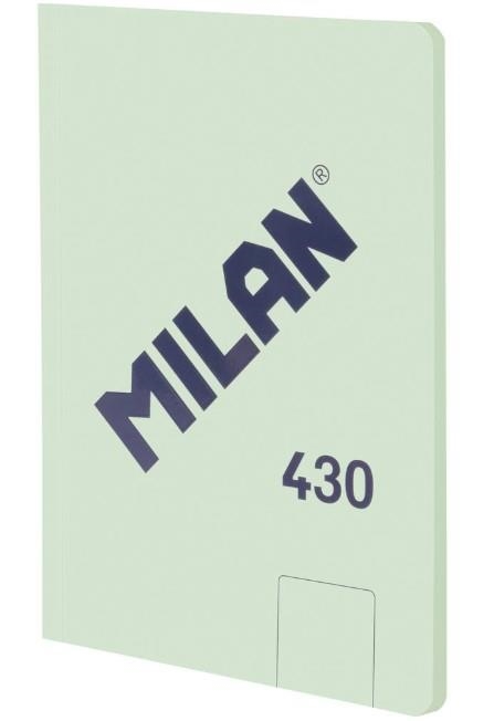 LLIBRETA MILAN 430 A5 LLISA TT 48 F VERD | 8411574111740 | 57251G48GR | Llibreria La Gralla | Librería online de Granollers