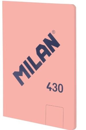 LLIBRETA MILAN 430 A5 LLISA TT 48 F ROSA | 8411574111719 | 57251G48P | Llibreria La Gralla | Librería online de Granollers