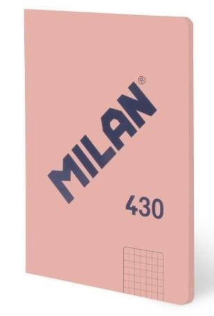 LLIBRETA MILAN 430 A5 QUADRICULA TT 48 F ROSA | 8411574111665 | 57253G48P | Llibreria La Gralla | Librería online de Granollers