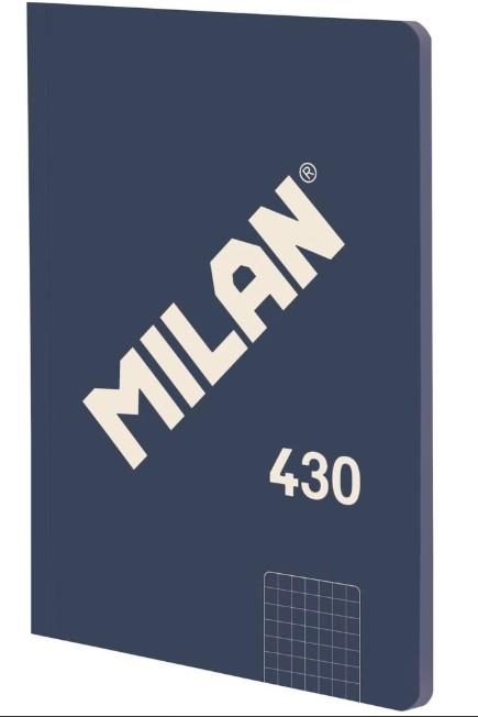 LLIBRETA MILAN 430 A5 QUADRICULA TT 48 F BLAU | 8411574111672 | 57253G48B | Llibreria La Gralla | Librería online de Granollers