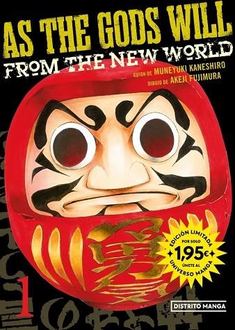 AS THE GODS WILL 1 (UNIVERSO MANGA) | 9788410305717 | KANESHIRO, MUNEYUKI / FUJIMURA, AKEJI | Llibreria La Gralla | Librería online de Granollers