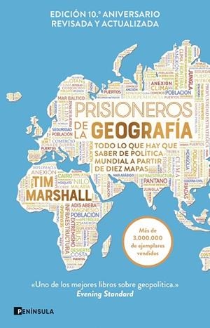 PRISIONEROS DE LA GEOGRAFÍA (NUEVA EDICIÓN REVISADA Y AMPLIADA) | 9788411004329 | MARSHALL, TIM | Llibreria La Gralla | Librería online de Granollers