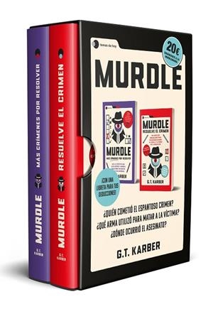 ESTUCHE MURDLE: VOL.1 + VOL.2 + LIBRETA DE DEDUCCIONES | 9791387869441 | KARBER, G.T. | Llibreria La Gralla | Llibreria online de Granollers