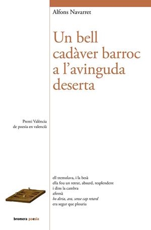 UN BELL CADÀVER BARROC A L'AVINGUDA DESERTA | 9788413588346 | ALFONS NAVARRET | Llibreria La Gralla | Librería online de Granollers