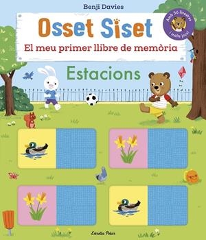 OSSET SISET. EL MEU PRIMER LLIBRE DE MEMÒRIA. ESTACIONS | 9791387519803 | DAVIES, BENJI | Llibreria La Gralla | Llibreria online de Granollers