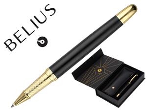 JOC BOLIGRAF PORTATOT BELIUS SOTREE NEGRE DAURAT | 8423473066069 | BEL168843 | Llibreria La Gralla | Llibreria online de Granollers