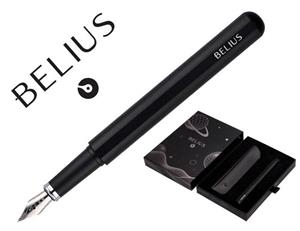 JOC PLOMA FUNDA CUIR BELIUS SPACE B MINIMALISTA NEGRE | 8423473066373 | BEL168872 | Llibreria La Gralla | Llibreria online de Granollers