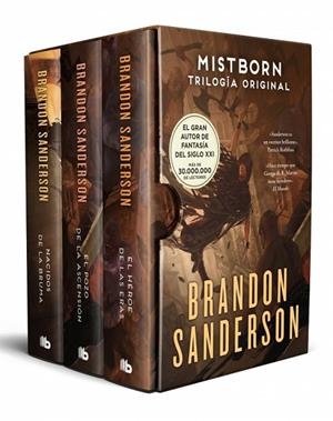 ESTUCHE TRILOGÍA ORIGINAL MISTBORN (TRILOGÍA ORIGINAL MISTBORN) | 9788413145501 | SANDERSON, BRANDON | Llibreria La Gralla | Llibreria online de Granollers