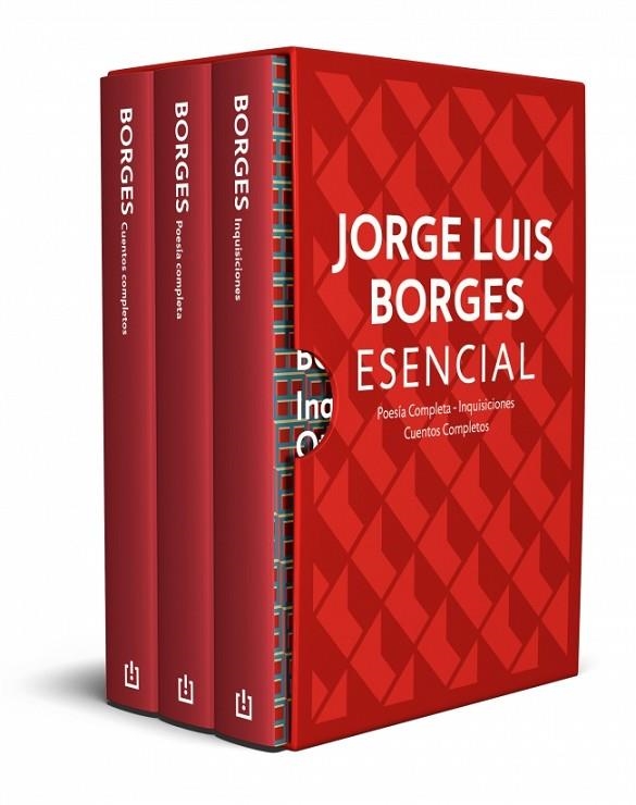 ESTUCHE JORGE LUIS BORGES ESENCIAL (CONTIENE: POESÍA COMPLETA | CUENTOS COMPLETO | 9788466382557 | BORGES, JORGE LUIS | Llibreria La Gralla | Llibreria online de Granollers