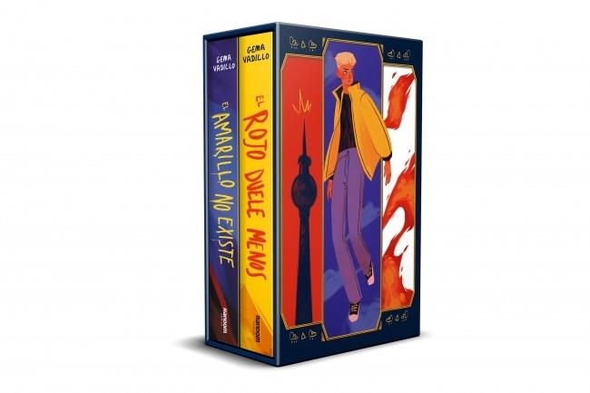 ESTUCHE BILOGÍA GEMA VADILLO: EL AMARILLO NO EXISTE | EL ROJO DUELE MENOS | 9788419441768 | VADILLO, GEMA | Llibreria La Gralla | Llibreria online de Granollers