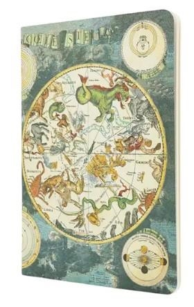 LLIBRETA PAPERBLANKS A5 RATLLES TAPA FLEXIBLE 80F 100GR PLANISFERI CELESTIAL | 9780349714387 | PB CB1438-7 | Llibreria La Gralla | Llibreria online de Granollers