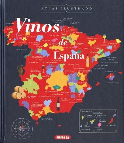 VINOS DE ESPAÑA | 9788467786132 | SUSAETA, EQUIPO | Llibreria La Gralla | Llibreria online de Granollers