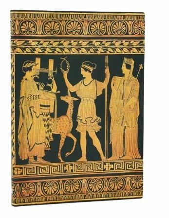 LLIBRETA PAPERBLANKS MIDI LLISA TAPA FLEXIBLE 176F 100GR GOTHERING OF DEITIES - ANCIENT GREEK POTTERY | 9780349713571 | PB FB1357-1 | Llibreria La Gralla | Llibreria online de Granollers