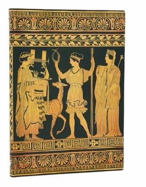 LLIBRETA PAPERBLANKS MIDI LLISA TAPA FLEXIBLE 176F 100GR GOTHERING OF DEITIES - ANCIENT GREEK POTTERY | 9780349713571 | PB FB1357-1 | Llibreria La Gralla | Llibreria online de Granollers