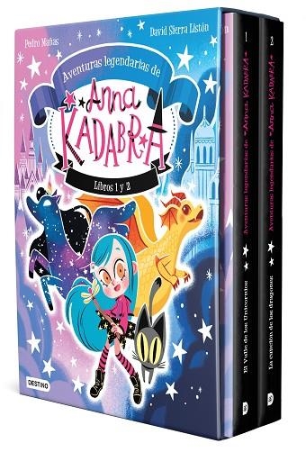 ANNA KADABRA. ESTUCHE AVENTURAS LEGENDARIAS 1 Y 2 | 9788408295518 | PEDRO MAÑAS ;  SIERRA LISTÓN, DAVID | Llibreria La Gralla | Llibreria online de Granollers