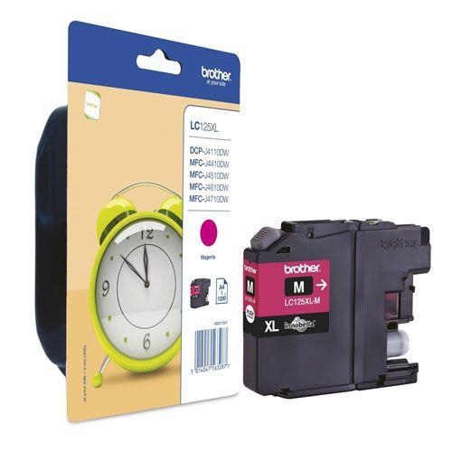 TINTA BROTHER LC 125XL MAGENTA | 5014047563287 | 20650 | Llibreria La Gralla | Librería online de Granollers